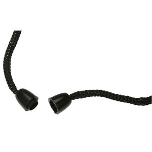 Additional Image 2 - a black headphones with a wire