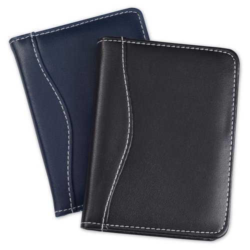 Additional Image 1 - a black and blue wallet
