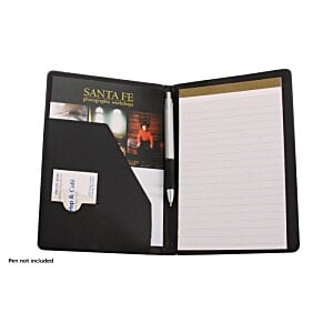Additional Image 1 - a black folder with a white cover