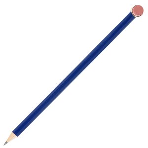 Additional Image 2 - a blue pencil with a red eraser