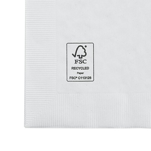 Additional Image 1 - a white square with black and white logo