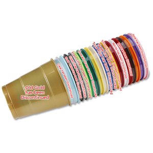 Additional Image 1 - a stack of colorful plastic cups