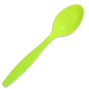 Additional Image 2 - a green spoon on a white background