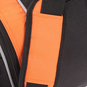 Additional Image 1 - a close up of an orange and black vest