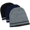 View Image 2 of 2 of Double Stripe Knit Beanie