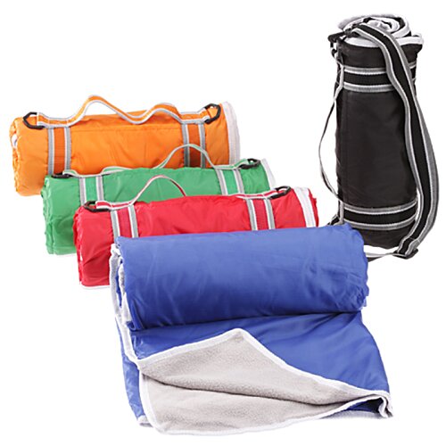 Additional Image 1 - a group of colorful blankets