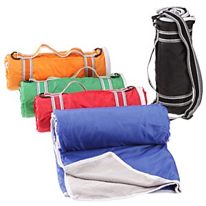 Additional Image 1 - a group of colorful blankets