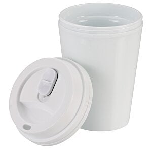 Additional Image 1 - a white cup with a lid