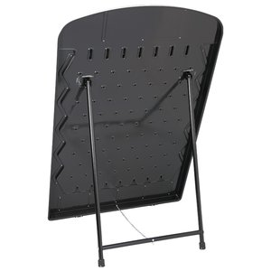 Additional Image 1 - a black folding table with a white background