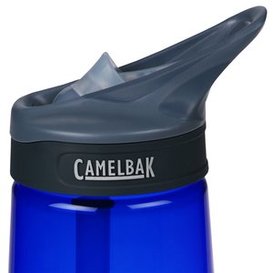 Additional Image 1 - a blue bottle with a black top