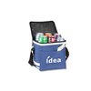 Additional Thumbnail Image 1 - a blue cooler bag with a white ribbon