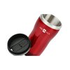 Additional Thumbnail Image 2 - a red and silver cup with a black lid
