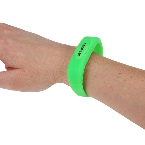 Additional Image 4 - a person wearing a green bracelet