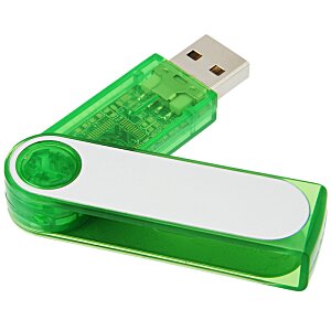 Additional Image 3 - a close-up of a green usb drive