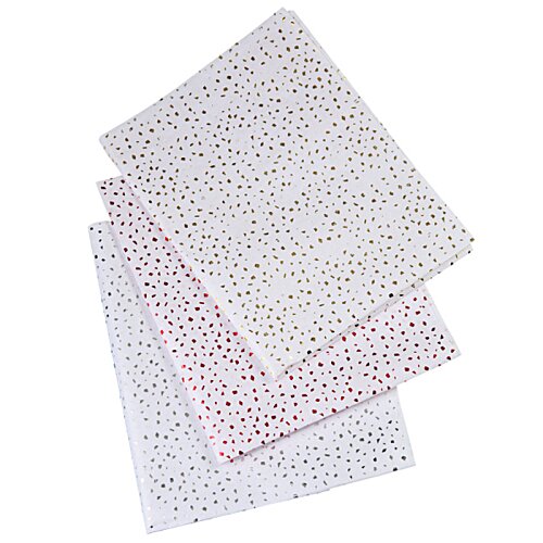 Additional Image 1 - a stack of white and pink napkins