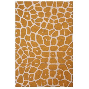 Additional Image 1 - a giraffe skin on a white background
