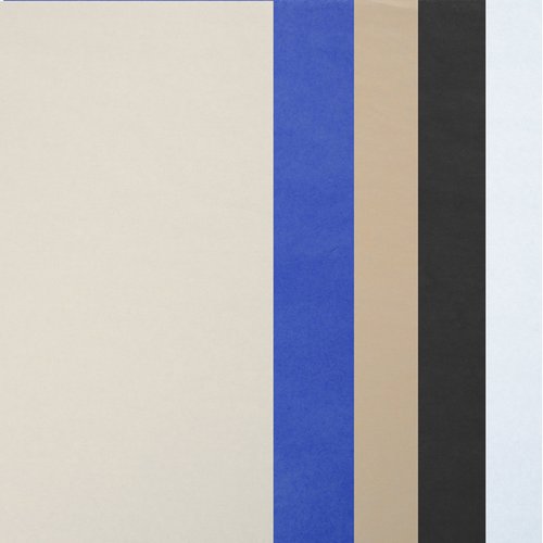 Additional Image 1 - a blue stripe on a white surface