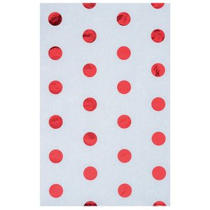 Additional Image 5 - a red polka dot on a white background