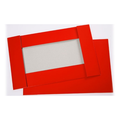 Additional Image 1 - a red envelopes with a white label