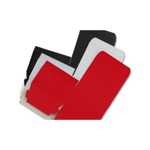 Additional Image 1 - a red folder with black and white papers