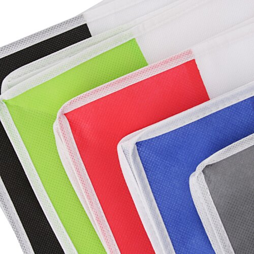 Additional Image 1 - a close up of a stack of colorful papers