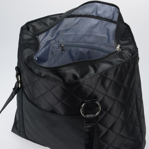 Additional Image 2 - a black bag with a zipper
