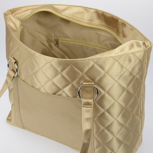 Additional Image 3 - a gold bag with a white background