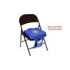 Additional Thumbnail Image 2 - a blue folding chair with a blue cushion