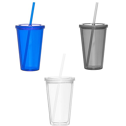 Additional Image 2 - a group of cups with straws