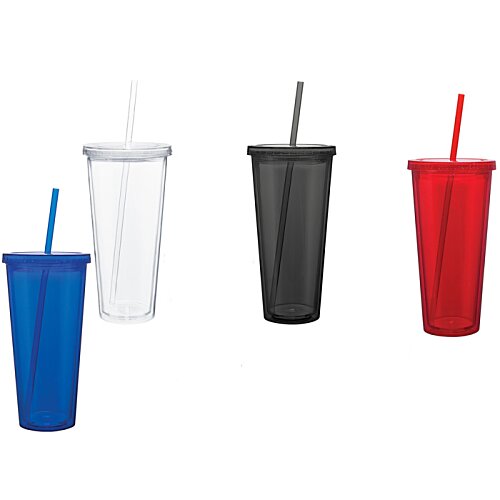 Additional Image 2 - a group of cups with straws