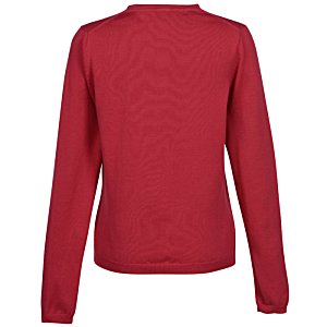 Additional Image 1 - a red long sleeved shirt