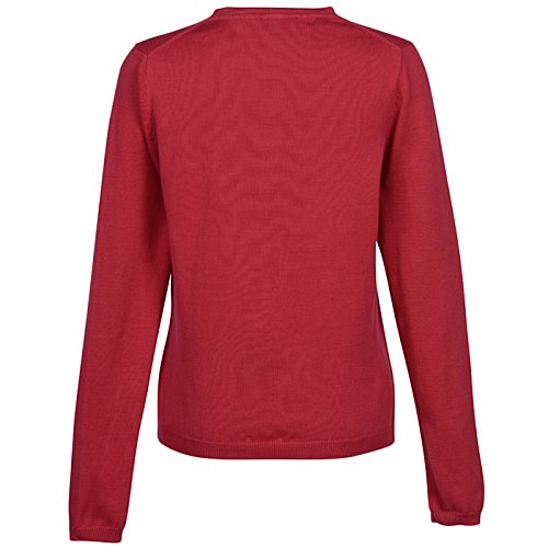 Additional Image 1 - a red long sleeved shirt