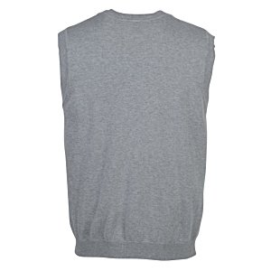 Additional Image 2 - a grey sleeveless shirt