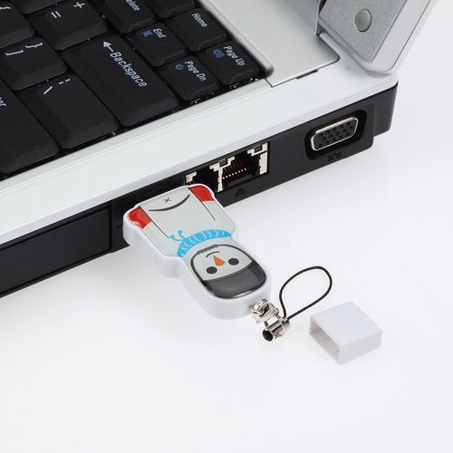 Additional Image 2 - a usb drive connected to a laptop