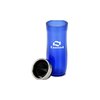 Additional Thumbnail Image 1 - a blue cup with a black lid