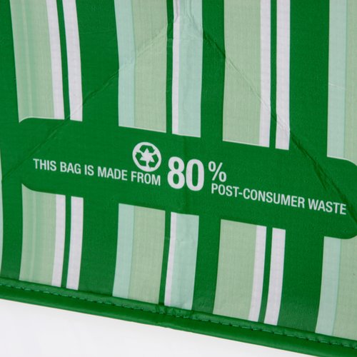 Additional Image 3 - a green and white striped object