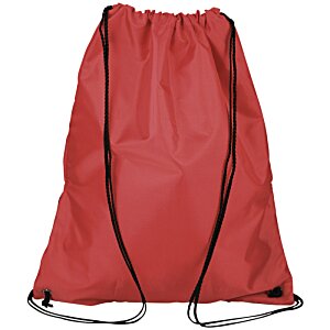 Additional Image 1 - a red backpack with black straps