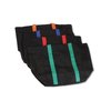 Additional Thumbnail Image 1 - a black and green striped socks