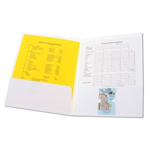 Additional Image 1 - a close-up of a yellow and white envelope