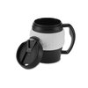 Additional Image 1 - a black and white coffee mug