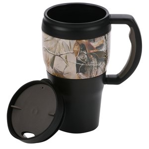 Additional Image 1 - a black and white coffee mug