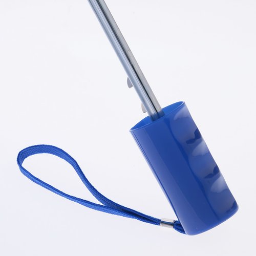 Additional Image 1 - a blue handle with a blue strap