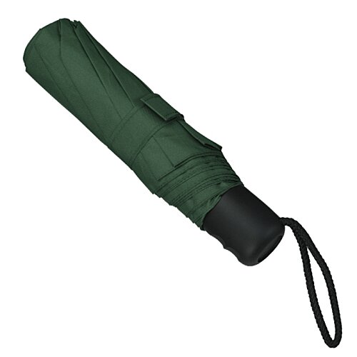 Additional Image 1 - a green umbrella with a black strap