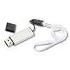 Additional Thumbnail Image 1 - a white usb flash drive with a cord