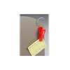 Additional Thumbnail Image 2 - a yellow tag on a white surface