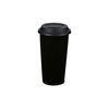 Additional Thumbnail Image 3 - a black plastic cup with a lid