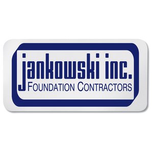 Additional Image 1 - a blue and white rectangular sign