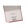 Additional Thumbnail Image 1 - a white card with red border