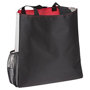 Additional Image 1 - a black bag with red handles