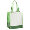 View Image 4 of 5 of Expressions Grocery Tote - Green